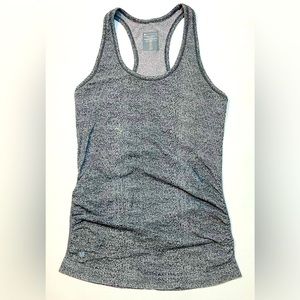 Ladies Size XS. Athleta “Fastest Track” Athletic Tank Top. Heathered Gray. Euc